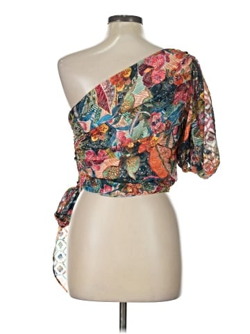 Amanda Uprichard 3/4 Sleeve Blouse (view 2)