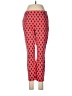 J.Crew Polka Dots Red Active Pants Size 4 - photo 1