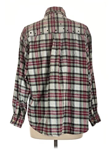 What Goes Around Comes Around Long Sleeve Button-Down Shirt (view 2)