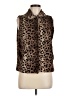 Cejon Brown Sleeveless Blouse Size M - photo 1