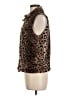 Cejon Brown Sleeveless Blouse Size M - photo 5