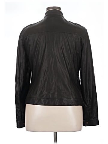 Lafayette 148 New York Leather Jacket (view 2)