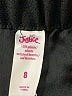 Justice 100% Polyester Black Track Pants Size 8 - photo 3