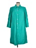 Kasper 100% Polyester Teal Raincoat Size 14 - photo 1