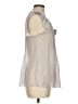 Rebecca Taylor Silver Short Sleeve Blouse Size 8 - photo 4