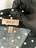 Per Se 100% Rayon Polka Dots Black Long Sleeve Blouse Size XL - photo 7