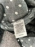 Per Se 100% Rayon Polka Dots Black Long Sleeve Blouse Size XL - photo 8