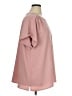 J.Jill 100% Polyester Pink Short Sleeve Blouse Size XL - photo 4