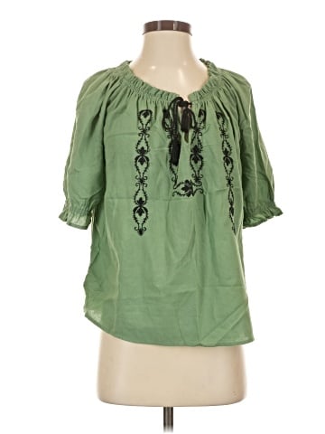 Lucky Brand Short Sleeve Blouse (view 1)