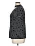 Diana Belle Black Short Sleeve Blouse Size XL - photo 5