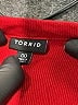 Torrid Red Long Sleeve Henley Size Med Plus (00) - photo 7