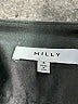 Milly Solid Black Faux Leather Skirt Size 4 - photo 4