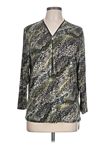 Ariella Long Sleeve Henley (view 1)