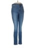 Athleta Solid Blue Jeans Size 8 - photo 1