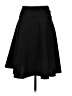 Studio 253 Solid Black Casual Skirt Size S - photo 2