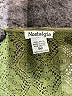 Nostalgia 100% Rayon Green Long Sleeve Blouse Size M - photo 7