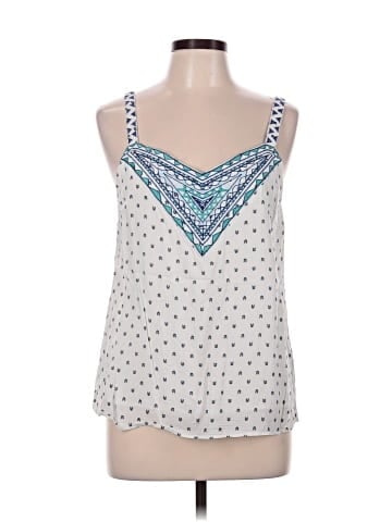 Skies Are Blue Sleeveless Blouse (view 1)