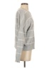 Thread & Supply Stripes Gray Pullover Sweater Size S - photo 4