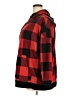 Old Navy 100% Polyester Plaid Red Pullover Hoodie Size XXL - photo 5