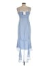 ASOS 100% Polyester Blue Cocktail Dress Size 8 - photo 2