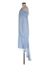 ASOS 100% Polyester Blue Cocktail Dress Size 8 - photo 5