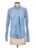 J.Crew 100% Cotton Blue Long Sleeve Button-Down Shirt Size 4 - photo 1