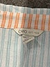 Cato Color Block Orange 3/4 Sleeve Button-Down Shirt Size 18 - photo 7