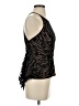BCBGMAXAZRIA 100% Polyester Black Sleeveless Blouse Size 4 - photo 4
