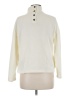 Madewell Ivory Mockneck Button-Back Top Size M - photo 2