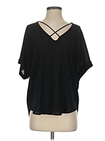 Lush Short Sleeve Blouse (view 1)