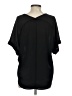 Lush Black Short Sleeve Blouse Size S - photo 2