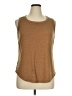 Automet Brown Sleeveless T-Shirt Size XL - photo 1