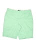 Lands' End Solid Green Shorts Size 8 - photo 1