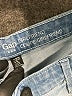 Gap Outlet Solid Blue Jeans Size 12 - photo 7