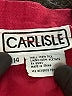 Carlisle 100% Silk Red Silk Pants Size 14 - photo 4