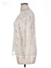 Joan Vass 100% Polyester Ivory Long Sleeve Blouse Size XL - photo 5