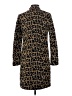 AaKaa 100% Polyester Animal Print Gold Coat Size S - photo 2
