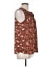 Daniel Rainn 100% Polyester Brown Sleeveless Blouse Size L - photo 4