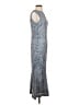 JS Collections 100% Polyester Gray Cocktail Dress Size 0 - photo 4