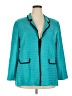 MING WANG 100% Acrylic Teal Blazer Size 2X - photo 1