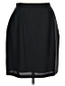 Unbranded Solid Black Formal Skirt Size 10 (tall) - photo 1