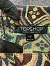 Topshop Jacquard Gold Brown Casual Skirt Size 0 - photo 4