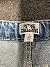 Future Collective 100% Cotton Blue Denim Shorts Size 6 - photo 3