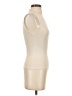 Zara Ivory Short Sleeve Turtleneck Size S - photo 4