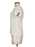 Mine Ivory Short Sleeve Blouse Size S - photo 5