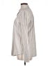 Faconnable 100% Cotton Stripes Silver Long Sleeve Button-Down Shirt Size 10 - photo 5