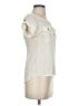Mine Ivory Short Sleeve Blouse Size S - photo 4