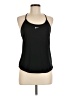 Nike 100% Polyester Black Active Tank Size M - photo 1