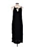 Gap 100% Rayon Solid Black Cocktail Dress Size L - photo 2