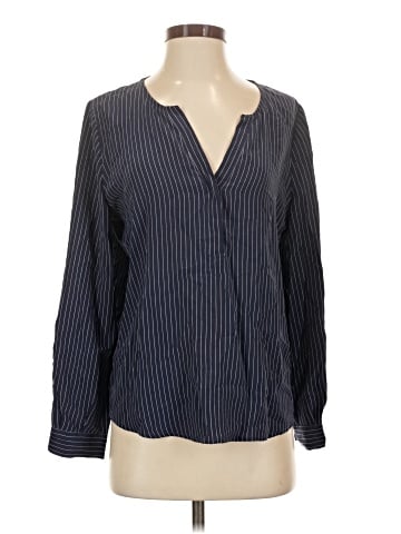 Joie Long Sleeve Silk Top (view 1)
